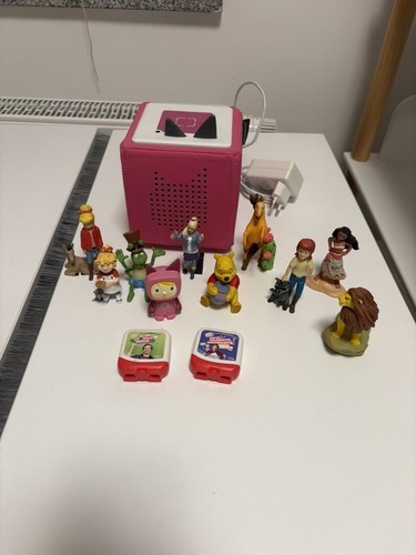 Toniebox rosa mit tonies - rosa,