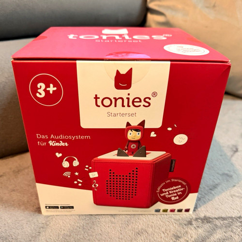 Tonies toniebox starterset rot - tonies,